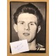 Signed card and an unsigned picture of Fred Hill the Bolton Wanderers footballer.